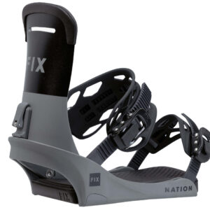 Крепления для сноуборда FIX Nation charcoal