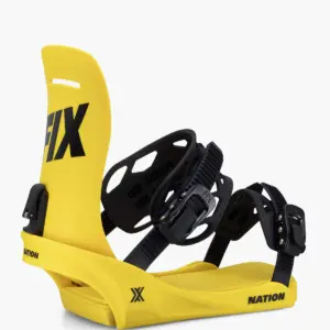 Крепления для сноуборда FIX Nation 2025 yellow