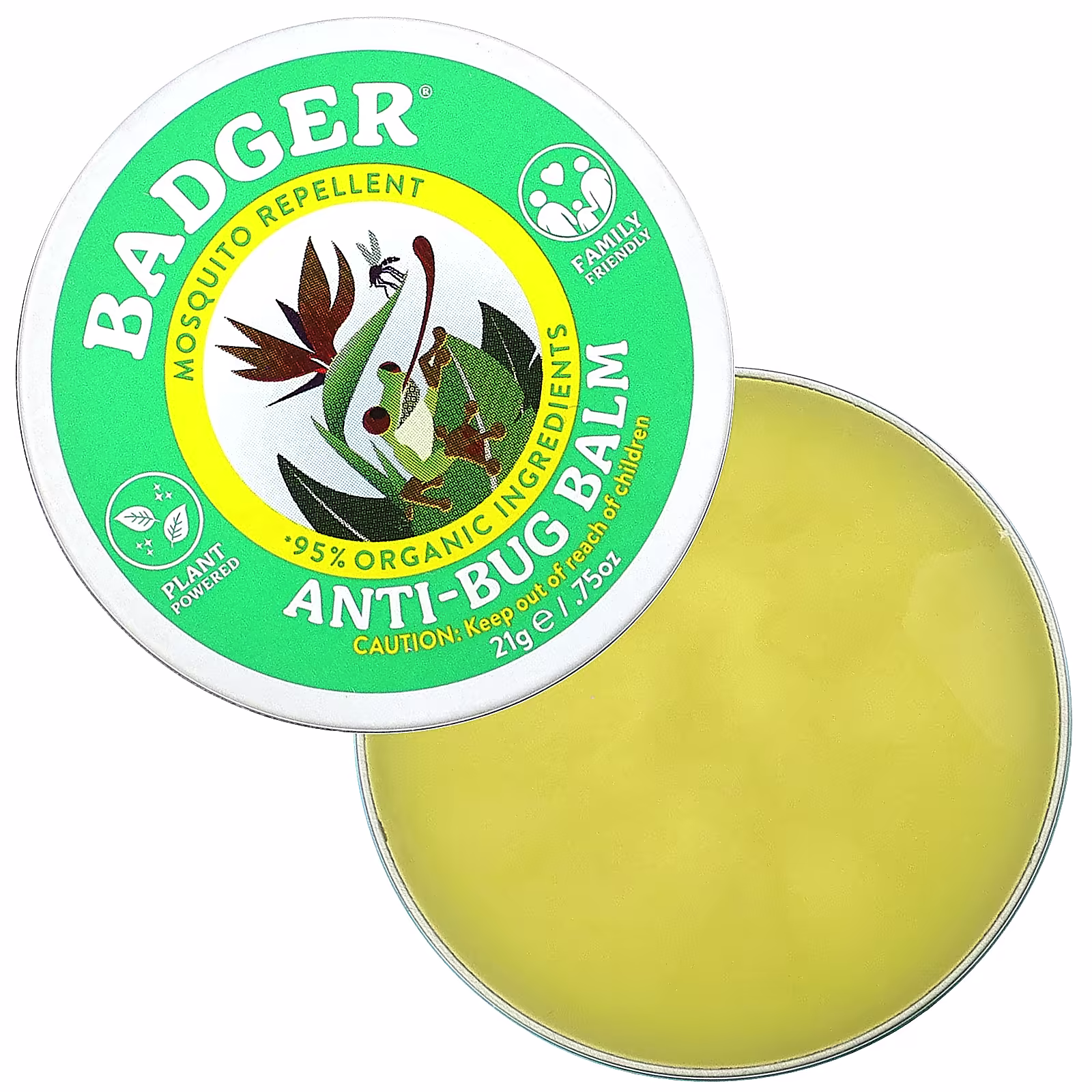 Органический репеллент Badger Anti-Bug Balm 21 гр